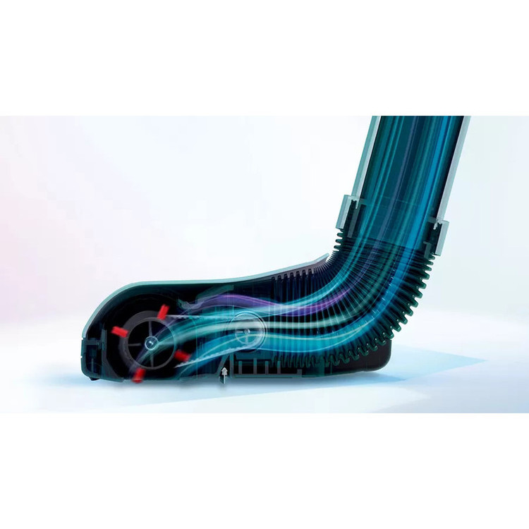 جارو شارژی عصایی بوش مدل BCHF2MX20 با باتری 20 ولت لیتیومی، مدت کارکرد تا 44 دقیقه، فناوری Easy Clean System، برس Electro برای سطوح مختلف، نازل منعطف، فیلتر قابل شستشو و دو سطح قدرت