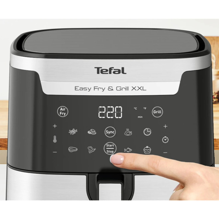 سرخ کن بدون روغن 6.5 لیتر تفال مدل EY801D15 جدید